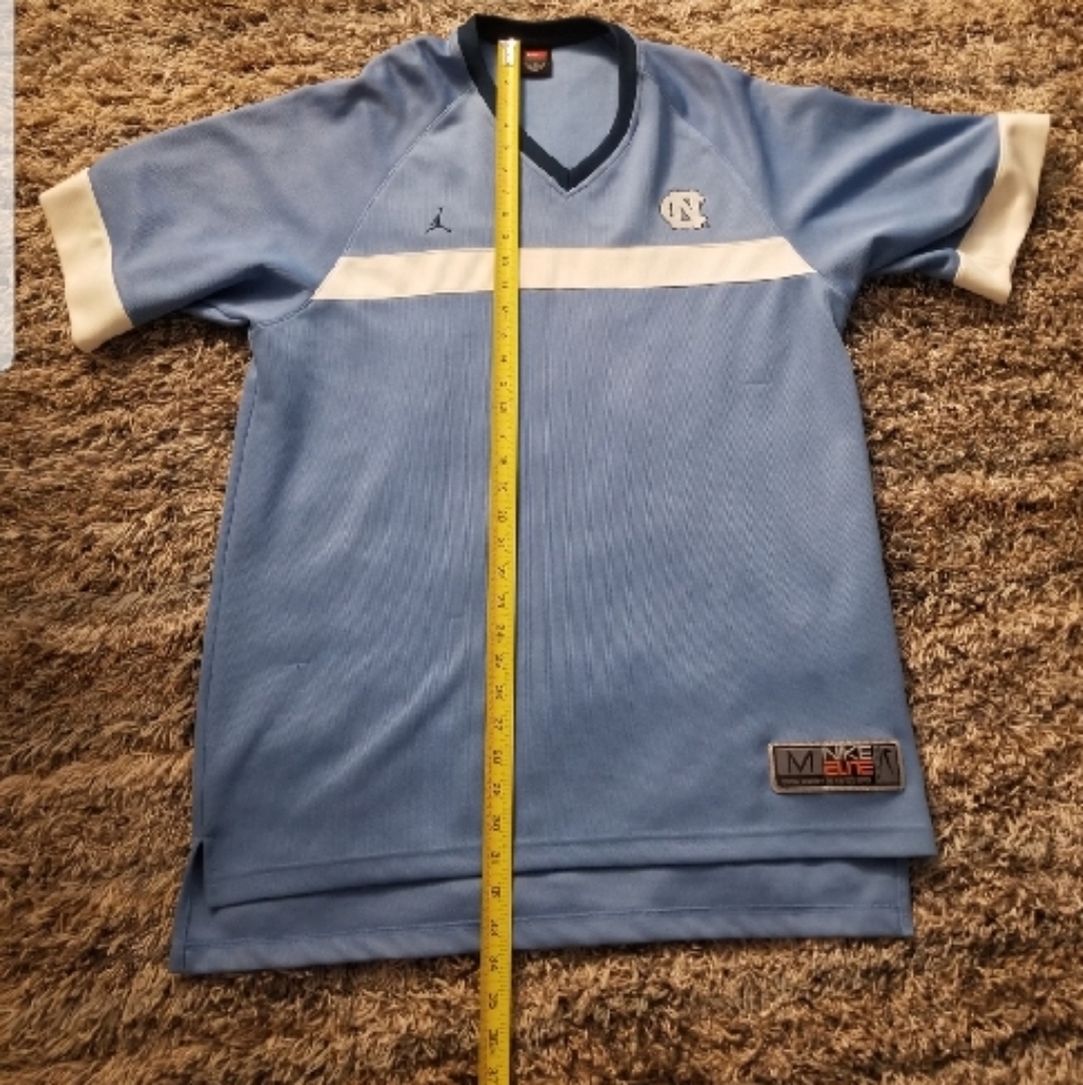 Jordan Shooting Warm Up Jersey Shirt V-neck Unc Tarheels North Carolina Tar Heel